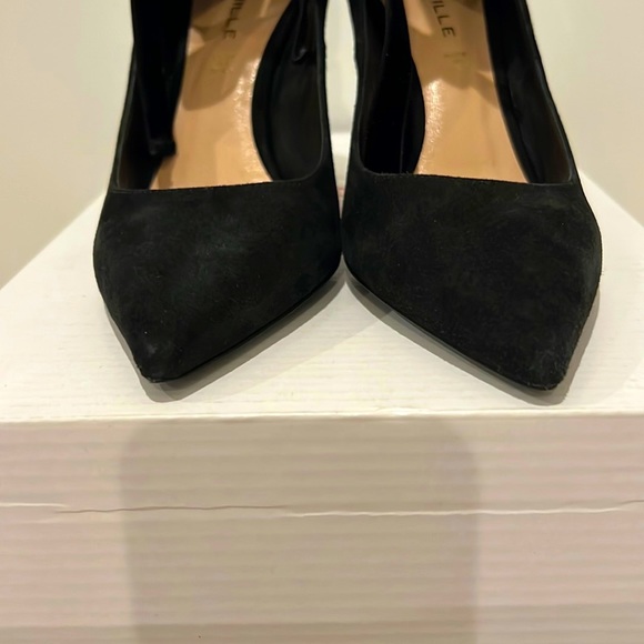Deimille Camoscio Nero Suede Heels - Picture 5 of 16